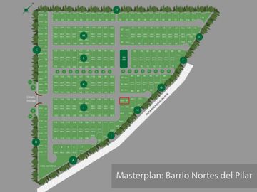 VENTA LOTE INTERNO 600M², BARRIO NORTES DEL PILAR