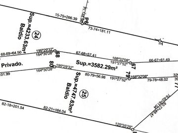 VENTA LOTE DE 4200 MT2 CON VISTA DE 360 GRADOS