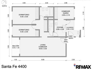 Departamento 3 Ambientes Venta Palermo OPORTUNIDAD