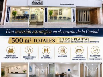 VENTA POLO MÉDICO EN FUNCIONAMIENTO A MTS SUBTE A