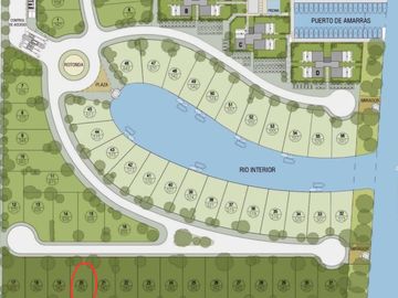 Venta LOTE AL RIO AMARRA PROPIA B°Náutico EL CANAL