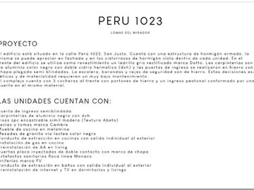 Venta departamento 2 amb estrenar Lomas de Mirador