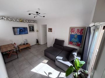 DEPARTAMENTO DE 2 AMBIENTES MUY LUMINOSO