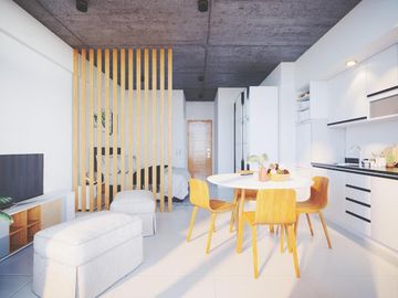 Departamento monoambiente en Villa Urquiza