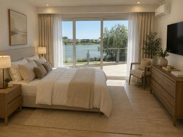 Casa en venta y alquiler anual al lago de 6 ambientes en El Canton  Islas
