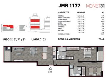 Departamento en venta a estrenar entrega Diciembre 2026