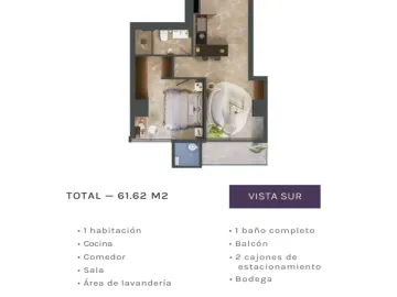 DEPARTAMENTO EN VENTA ZONA VALLE PONIENTE SANTA CATARINA