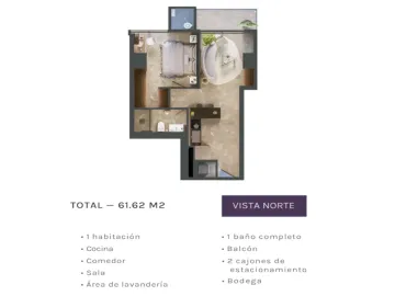 DEPARTAMENTO EN VENTA ZONA VALLE PONIENTE SANTA CATARINA