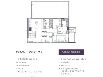 DEPARTAMENTO EN VENTA ZONA VALLE PONIENTE SANTA CATARINA
