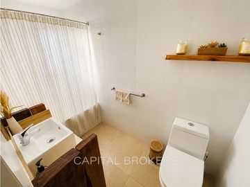 Casa de 1 piso Piedra Roja 3D+escritorio