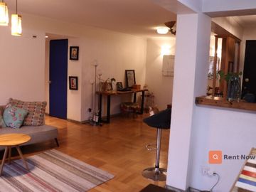 Departamento amoblado en arriendo temporal – Parque Bustamante