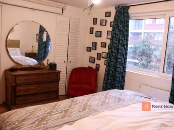 Departamento amoblado en arriendo temporal – Parque Bustamante