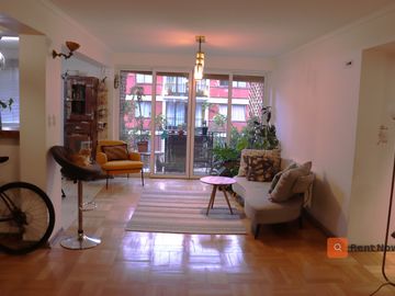 Departamento amoblado en arriendo temporal – Parque Bustamante