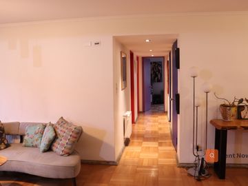 Departamento amoblado en arriendo temporal – Parque Bustamante