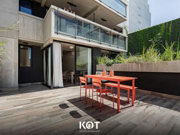 Departamento en venta ambiente y medio en Chacarita con terraza a estrenar.