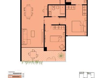 3 ambientes con toilette y balcon en Vona Maure II - Chacarita. EN VENTA!