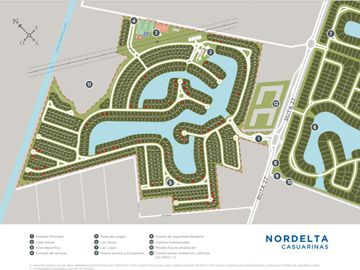VENTA en el Barrio Casuarinas, Nordelta, LOTE con financiación.