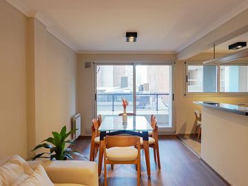 Departamento de 2 dormitorios con radiadores en zona rio de excelente calidad constructiva