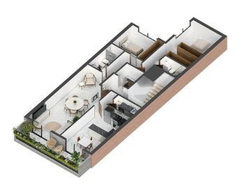 Venta Monoambiente con Balcón en construcción  - Montevideo y Paraguay