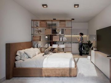 Venta Monoambiente con Balcón en construcción  - Montevideo y Paraguay