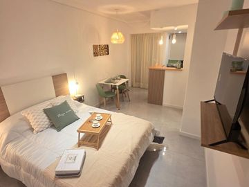 RESERVADO Departamento 1 ambiente con balcón a la calle en zona Plaza Colón - Mar del Plata