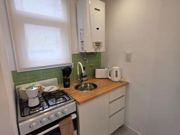 RESERVADO Departamento 1 ambiente con balcón a la calle en zona Plaza Colón - Mar del Plata
