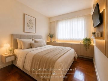 Venta Departamento 3 ambientes con Balcon al frente, Lavadero y Toilette en Palermo