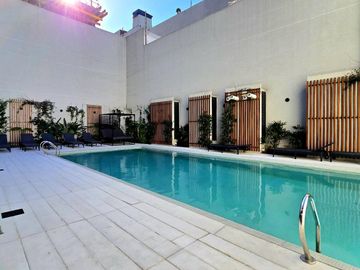 VENTA DOS AMBIENTES EN PALERMO CON BALCON ATERRAZADO Y PARILLA