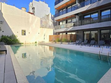 VENTA DOS AMBIENTES EN PALERMO CON BALCON ATERRAZADO Y PARILLA