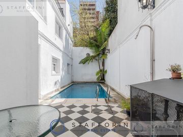 Alquiler casa en Belgrano, 8 ambientes, pileta, terraza, parrilla