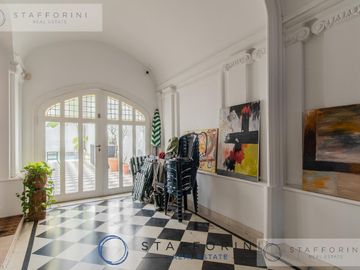 Alquiler casa en Belgrano, 8 ambientes, pileta, terraza, parrilla