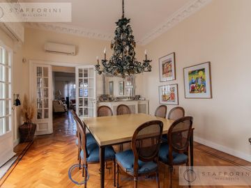 Alquiler casa en Belgrano, 8 ambientes, pileta, terraza, parrilla