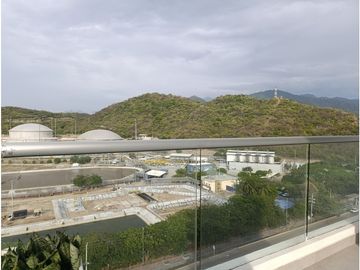 APARTAMENTO CON VISTA AL MAR EN VENTA - POZOS COLORADOS, SANTA MARTA
