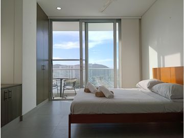 APARTAMENTO CON VISTA AL MAR EN VENTA - POZOS COLORADOS, SANTA MARTA