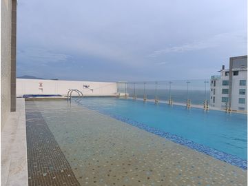 APARTAMENTO CON VISTA AL MAR EN VENTA - POZOS COLORADOS, SANTA MARTA
