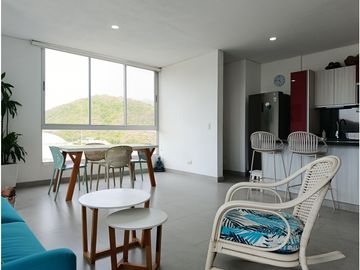 APARTAMENTO CON VISTA AL MAR EN VENTA - POZOS COLORADOS, SANTA MARTA