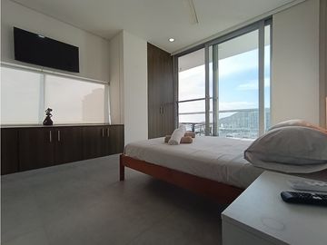 APARTAMENTO CON VISTA AL MAR EN VENTA - POZOS COLORADOS, SANTA MARTA
