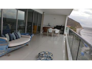 APARTAMENTO FRENTE AL MAR EN VENTA - PLAYA SALGUERO, SANTA MARTA