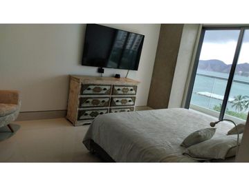 APARTAMENTO FRENTE AL MAR EN VENTA - PLAYA SALGUERO, SANTA MARTA