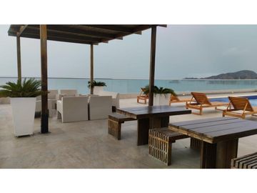 APARTAMENTO FRENTE AL MAR EN VENTA - PLAYA SALGUERO, SANTA MARTA