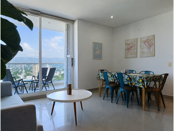 APARTAMENTO TURSTICO AMOBLADO EN VENTA - PLAYA SALGUERO, SANTA MARTA
