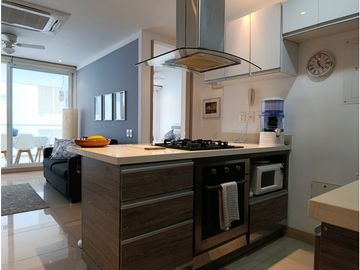 APARTAMENTO CON VISTA AL MAR EN VENTA - BELLO HORIZONTE, SANTA MARTA