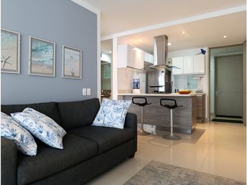 APARTAMENTO CON VISTA AL MAR EN VENTA - BELLO HORIZONTE, SANTA MARTA