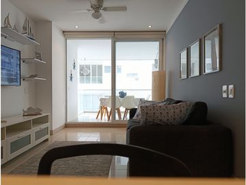 APARTAMENTO CON VISTA AL MAR EN VENTA - BELLO HORIZONTE, SANTA MARTA