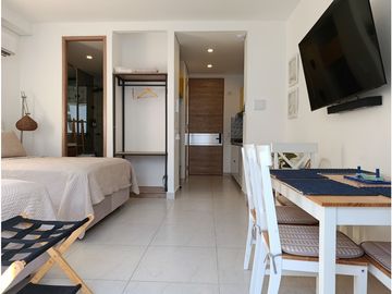 APARTAMENTO CON VISTA AL MAR EN VENTA - POZOS COLORADOS, SANTA MARTA