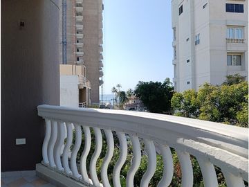 APARTAMENTO CON VISTA AL MAR EN VENTA - BELLO HORIZONTE, SANTA MARTA
