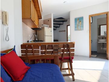 APARTAMENTO CON VISTA AL MAR EN VENTA - BELLO HORIZONTE, SANTA MARTA