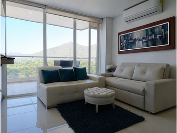 APARTAMENTO TURSTICO AMOBLADO EN VENTA - BELLO HORIZONTE, SANTA MARTA