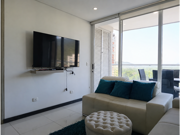 APARTAMENTO TURSTICO AMOBLADO EN VENTA - BELLO HORIZONTE, SANTA MARTA