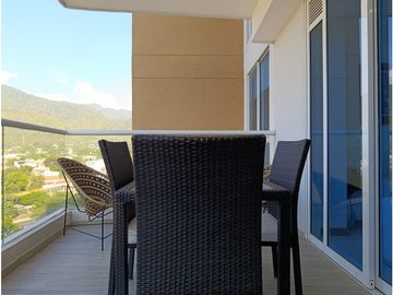 APARTAMENTO TURSTICO AMOBLADO EN VENTA - BELLO HORIZONTE, SANTA MARTA